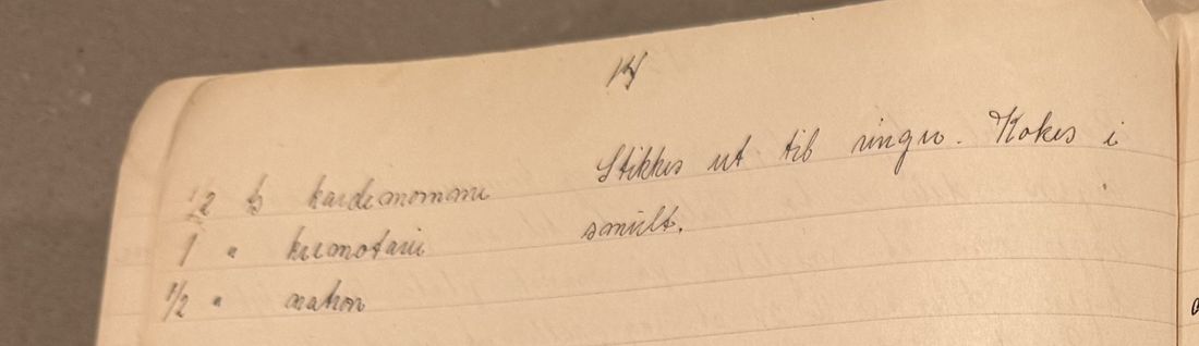 [Smultringer — fortsettelse], Mors egen skrift