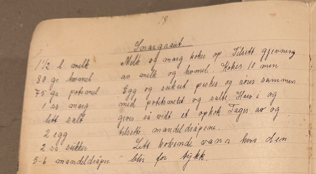 Songraut., Mors egen skrift