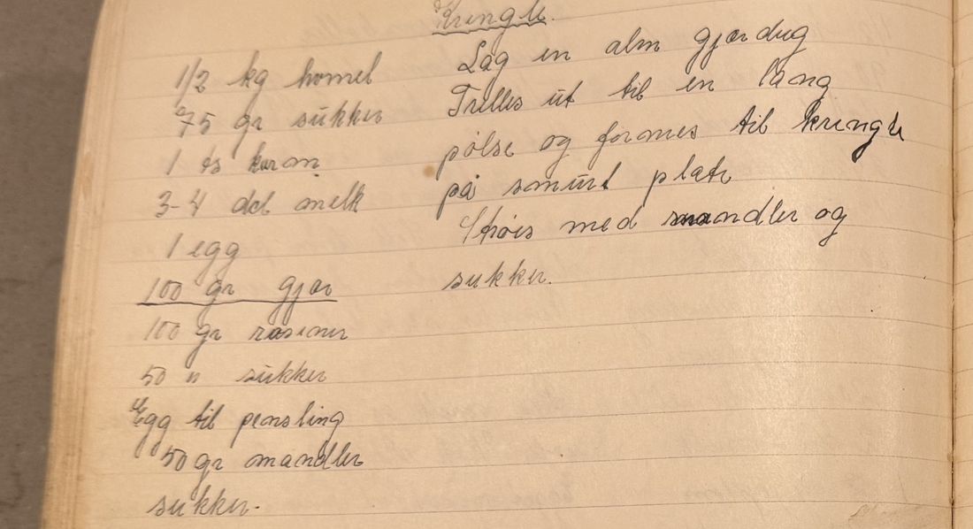 Kringle, Mors egen skrift