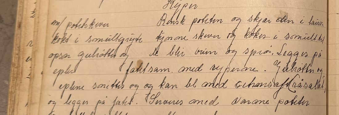 Ryper, Mors egen skrift