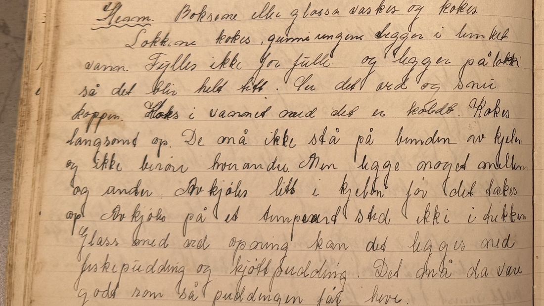Herm., Mors egen skrift