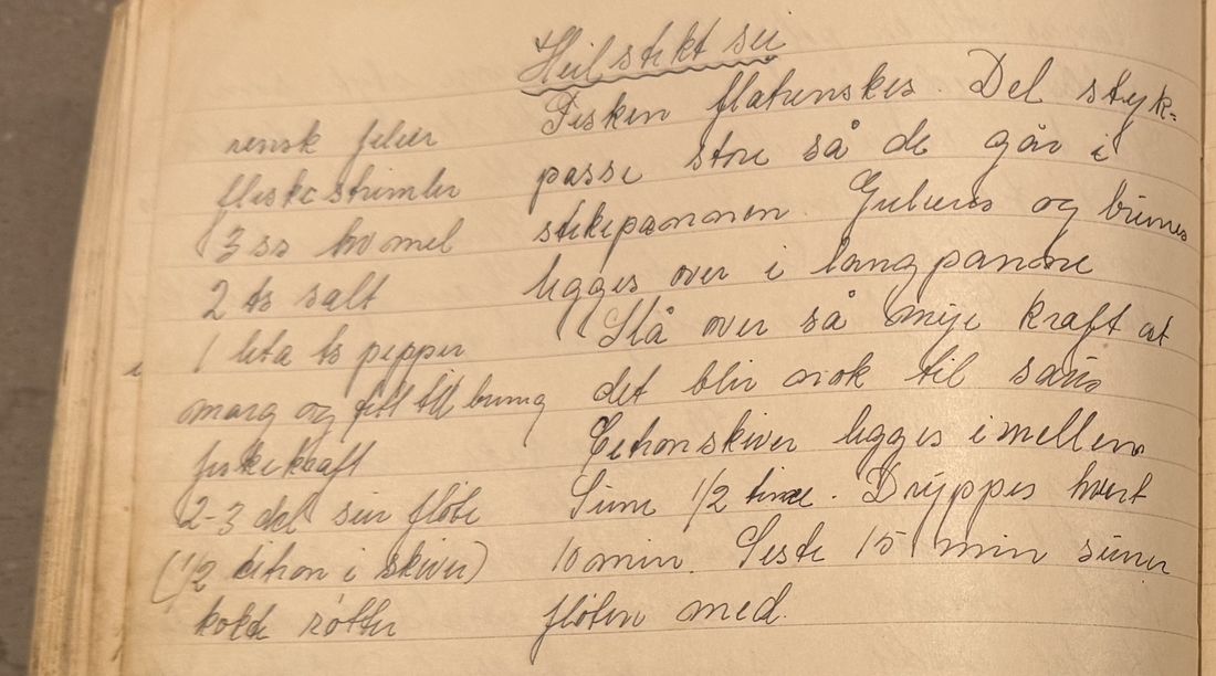 Helstekt sei, Mors egen skrift