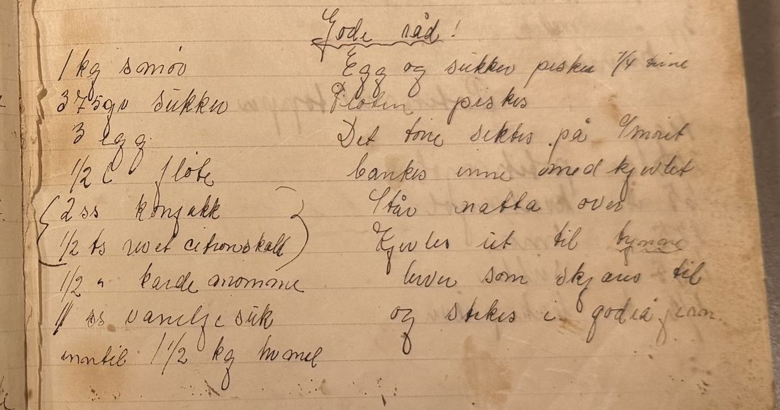 Gode råd, Mors egen skrift