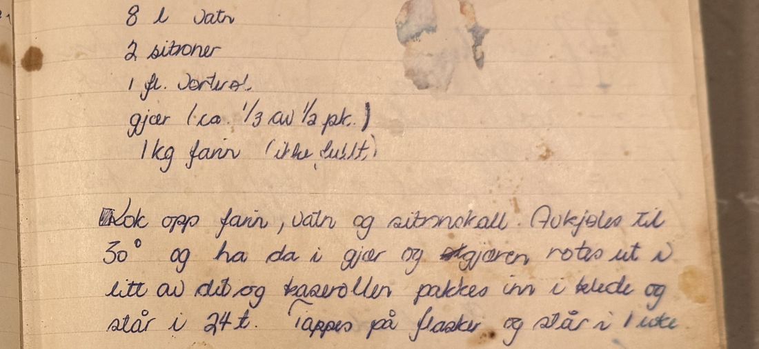 Øl, Mors egen skrift